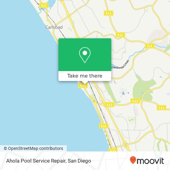 Ahola Pool Service Repair map