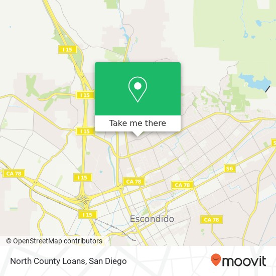 North County Loans map