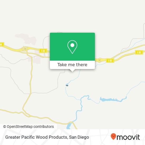 Mapa de Greater Pacific Wood Products