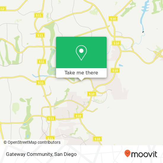 Gateway Community map