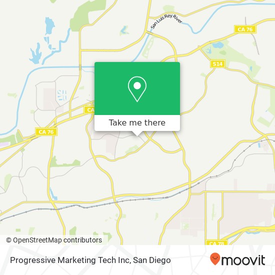 Mapa de Progressive Marketing Tech Inc