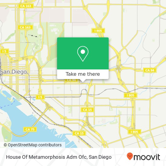 House Of Metamorphosis Adm Ofc map