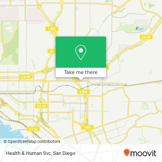 Health & Human Svc map