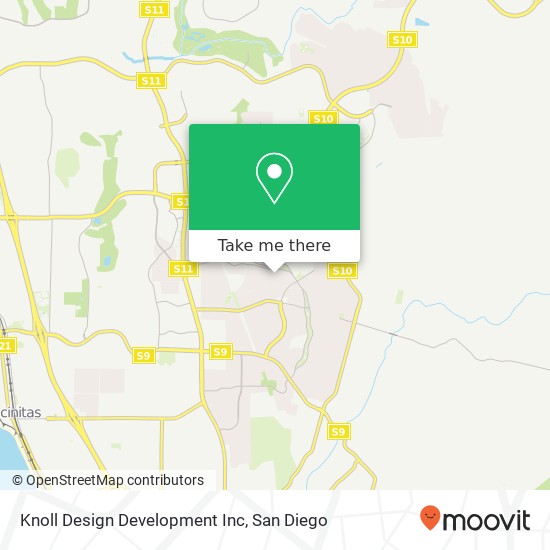 Knoll Design Development Inc map