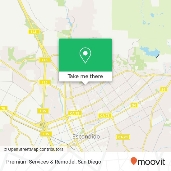 Mapa de Premium Services & Remodel