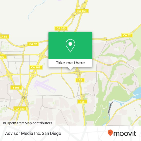 Advisor Media Inc map