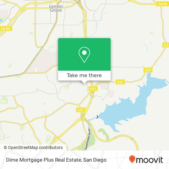 Dime Mortgage Plus Real Estate map