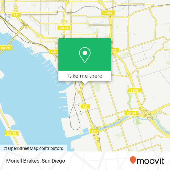 Monell Brakes map