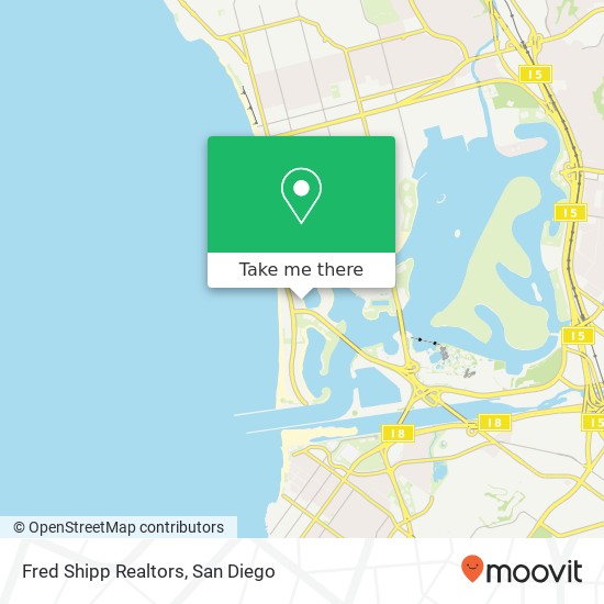 Fred Shipp Realtors map