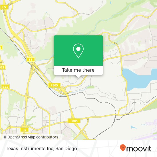 Mapa de Texas Instruments Inc