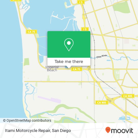 Itami Motorcycle Repair map