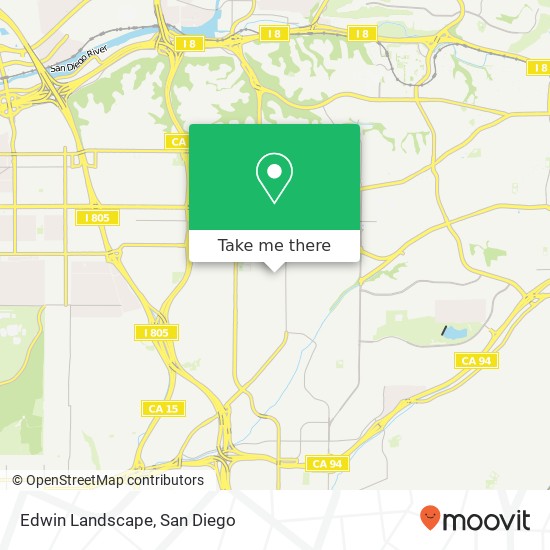 Edwin Landscape map