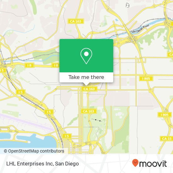 LHL Enterprises Inc map