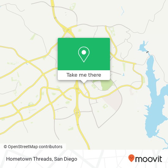 Hometown Threads map