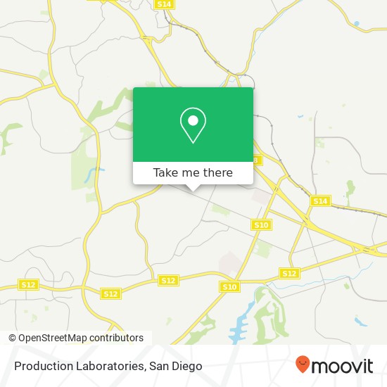 Mapa de Production Laboratories