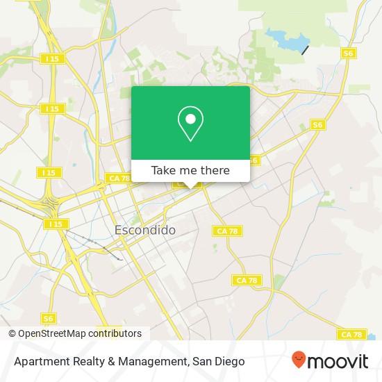 Mapa de Apartment Realty & Management