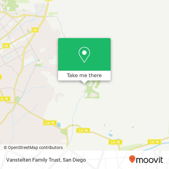 Mapa de Vanstelten Family Trust