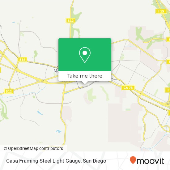 Casa Framing Steel Light Gauge map