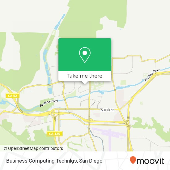 Business Computing Technlgs map