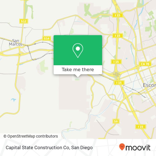 Capital State Construction Co map