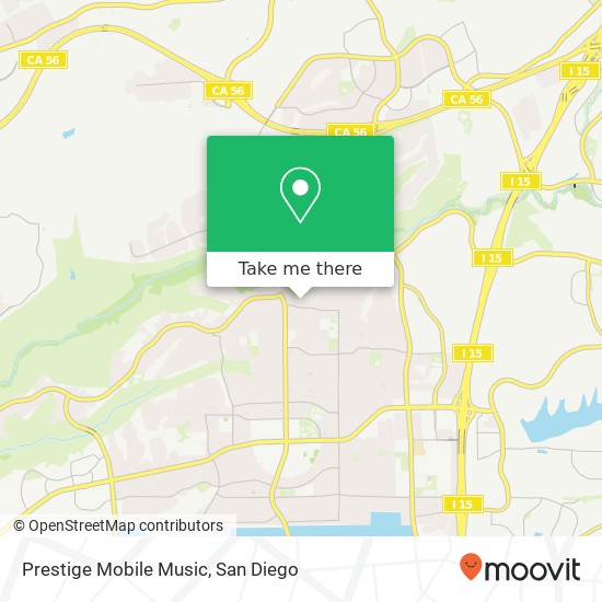 Prestige Mobile Music map