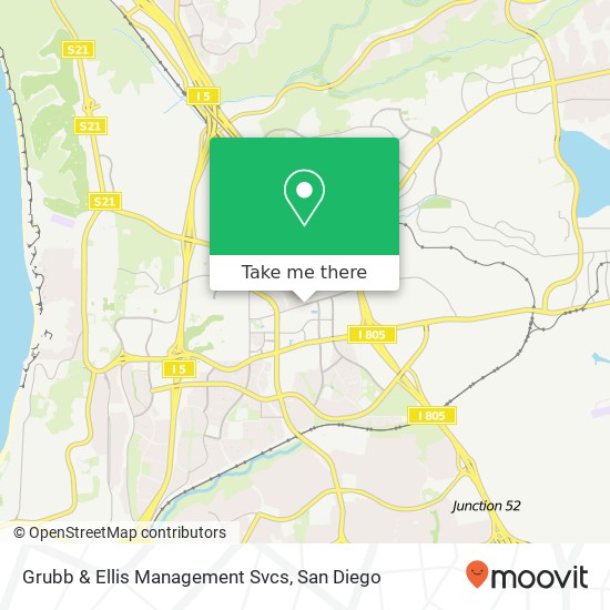 Mapa de Grubb & Ellis Management Svcs