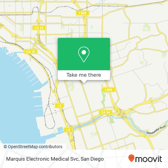 Mapa de Marquis Electronic Medical Svc