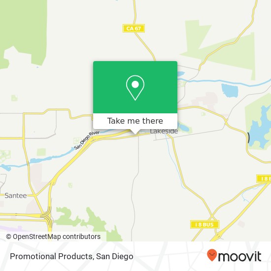 Promotional Products map