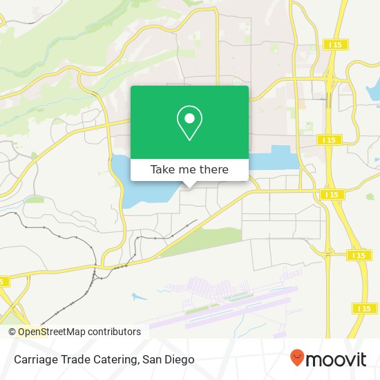 Mapa de Carriage Trade Catering