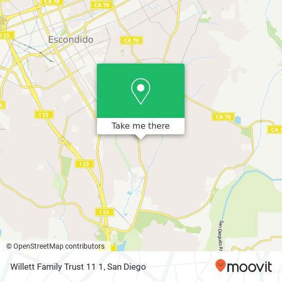 Willett Family Trust 11 1 map