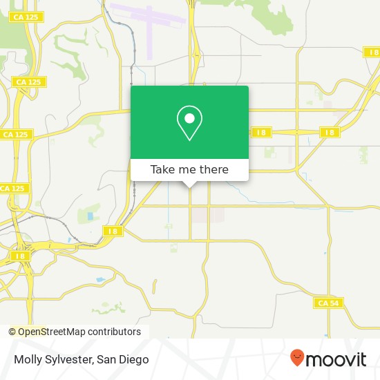 Molly Sylvester map