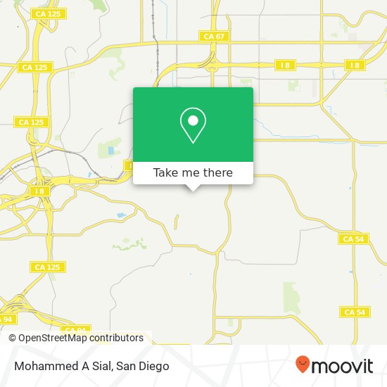 Mohammed A Sial map