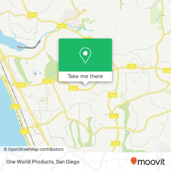 One World Products map