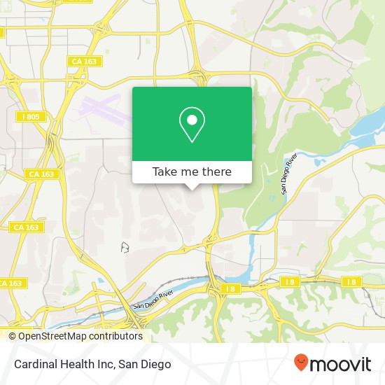 Mapa de Cardinal Health Inc