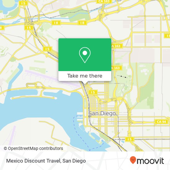 Mexico Discount Travel map