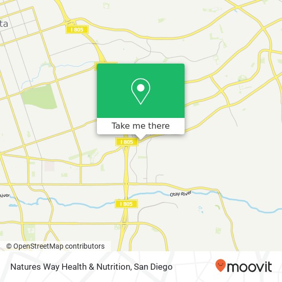 Natures Way Health & Nutrition map