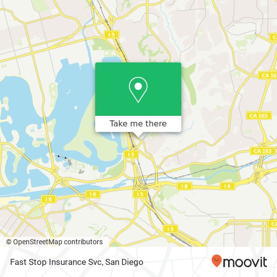 Mapa de Fast Stop Insurance Svc