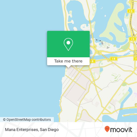 Mapa de Mana Enterprises