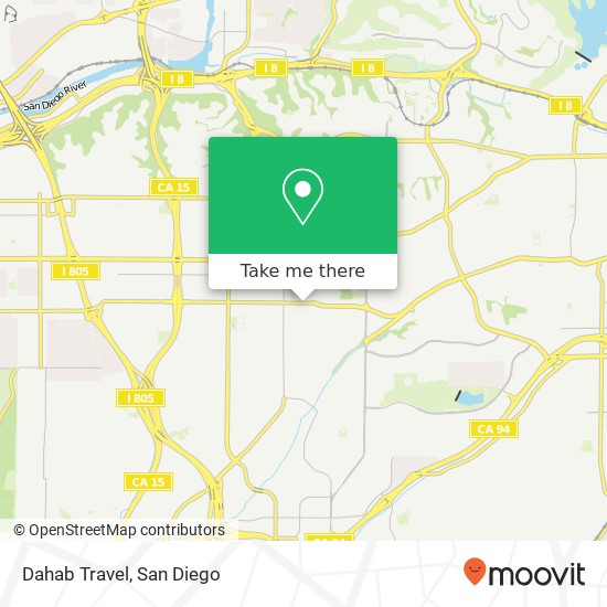 Mapa de Dahab Travel
