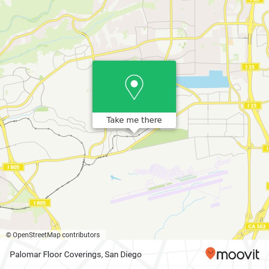 Palomar Floor Coverings map