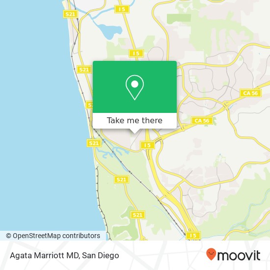 Agata Marriott MD map