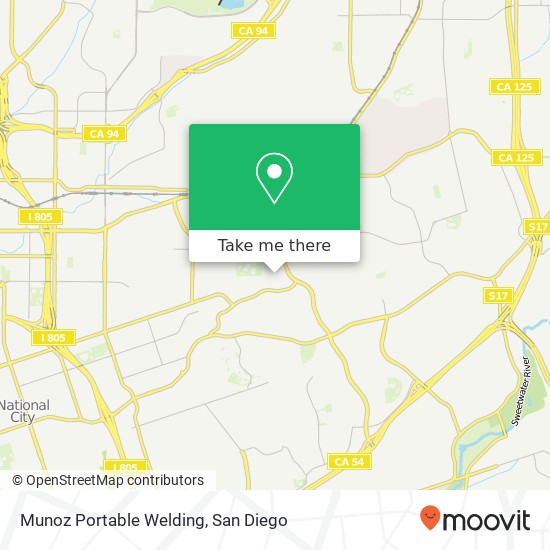 Mapa de Munoz Portable Welding