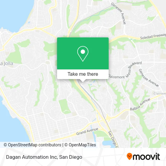 Mapa de Dagan Automation Inc