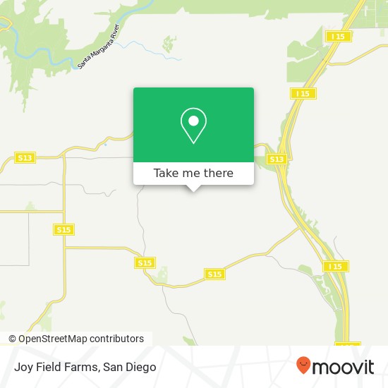 Mapa de Joy Field Farms