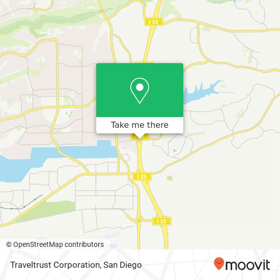 Traveltrust Corporation map