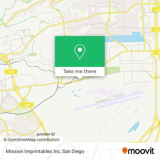 Mapa de Mission Imprintables Inc