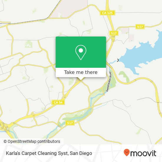 Karla's Carpet Cleaning Syst map