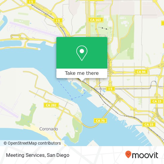 Meeting Services map