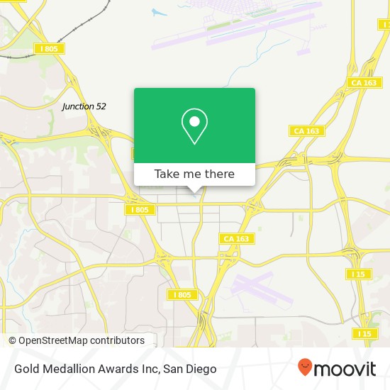 Gold Medallion Awards Inc map