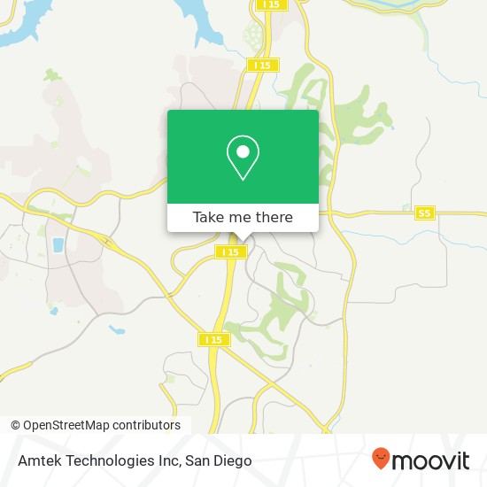 Mapa de Amtek Technologies Inc
